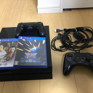 プレイステーション4(CHU-1000 ジェットブラック)&コン...