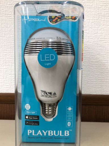 MiPow PLAY BULB スピーカー内蔵 LED SMARTライト