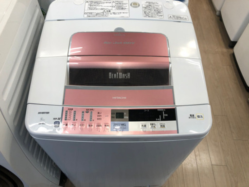 ＊【6ヶ月安心保証付】HITACHI 全自動洗濯機
