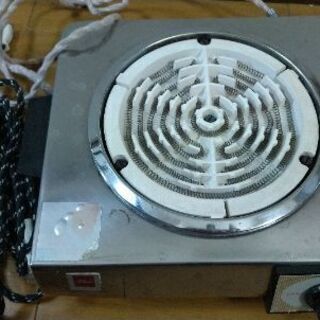 電気コンロ　差し上げます　