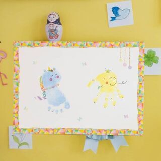【プライベートレッスン承り中】手形アート撮影会の画像