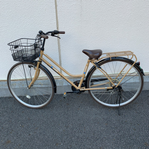 ［再掲載有り］27インチ　ギア付き自転車