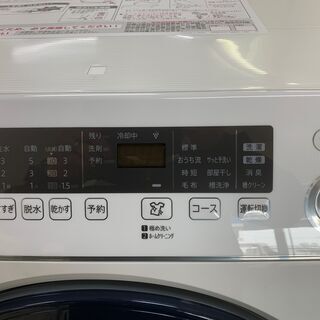 ★極美品★SHARP ドラム式洗濯機 ES-H10E 洗濯 10kg 乾燥 6kg 2020年 高年式 右開き 生活家電の画像