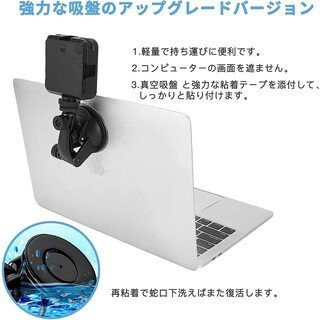 【新品・未使用】吸盤マウント付 LEDライトの画像