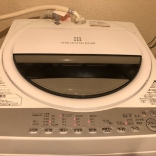 2019年製東芝洗濯機7キロタイプ品番AW7G6の画像