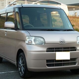 H21 タント　左パワースライド LEDヘッドライト 4WD 社外１４インチAW ベンチシート R3年自動車税込み　15418の画像