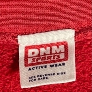 DNM SPORTドゥニームスポーツ　トレーナーMサイズ　赤色の画像