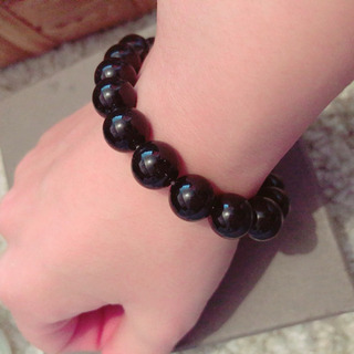 〈予約済〉パワーストーンブレスレット②オニキス