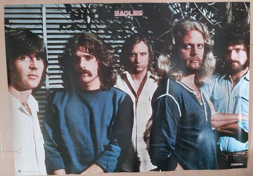 取りに来て頂ける方！超激レアポスター　イーグルス　値下げ交渉OK