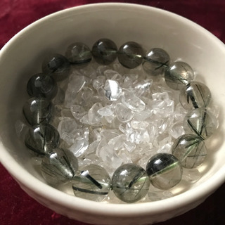 【希少】パワーストーン⑤グリーンルチルの画像