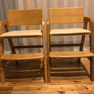 キトコ　オーク　キッズダイニングチェア