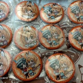 【1/18現在募集中】【けものフレンズ】缶バッジ新品未開封【ジャパリカフェ】の画像