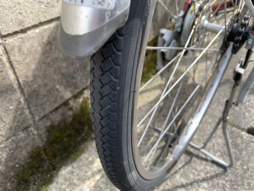 【中古自転車】ブリヂストン製カジュナ　美品❗️26インチ変速なし　LEDオートライト付　若林自転車　膳所　SALE中❗️