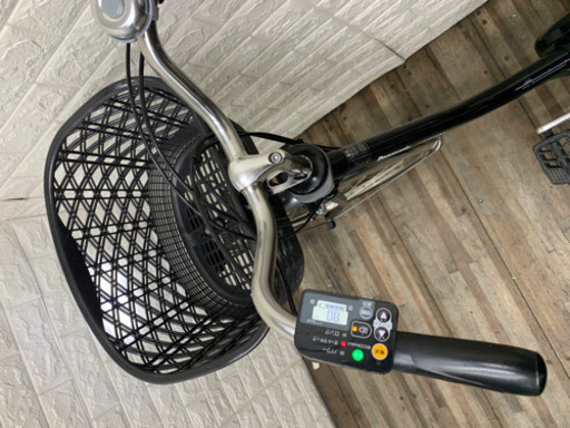 Panasonic vivi DX ブラック　前後タイヤ新品　新基準　電動アシスト自転車