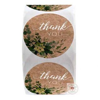 サンキューシール　大量の画像