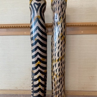 インドネシア製猫の置物の画像