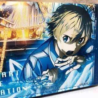 No,0052 新品　未使用品 ソードアートオンライン　SAO　キリト　アリス　ユージオ　ウォレット　長財布　アニメ　キャラグッツの画像