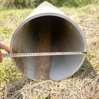 塩ビパイプ　長さ4.0m程度　太径の画像