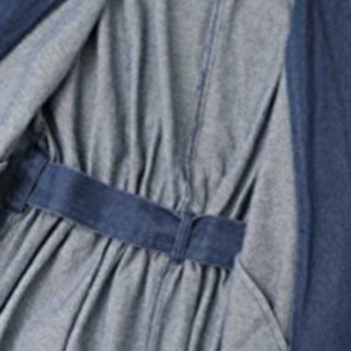 【お値下げ!!】☆KBF☆ケービーエフ　ノーカラーデニムコートの画像