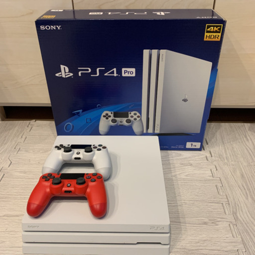 【美品】PS4 PRO 1TB コントローラー2つ付き