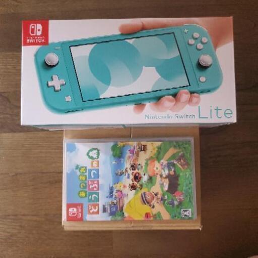 (新品・未開封)　SwitchLiteと動物の森セット　セール!