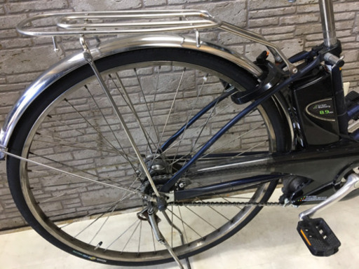 東京23区配達無料　新基準　Panasonic パナソニック ビビDXシティ　8.9Ah リチウム 電動自転車 中古自転車☆27インチ