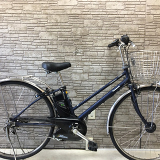 東京23区配達無料　新基準　Panasonic パナソニック ビビDXシティ　8.9Ah リチウム 電動自転車 中古自転車☆27インチ