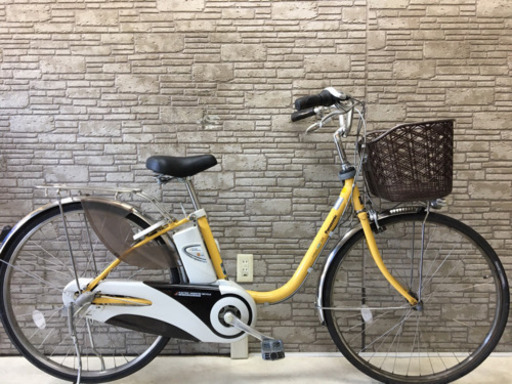 新生活応援SALE 東京23区配達無料　新基準 Panasonic パナソニック ビビDX 8Ah リチウム 電動自転車☆中古☆26