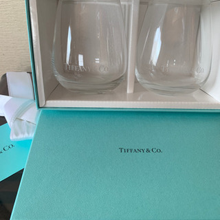 ティファニーTiffany&Co.ペアクリスタルグラス未使用品の画像