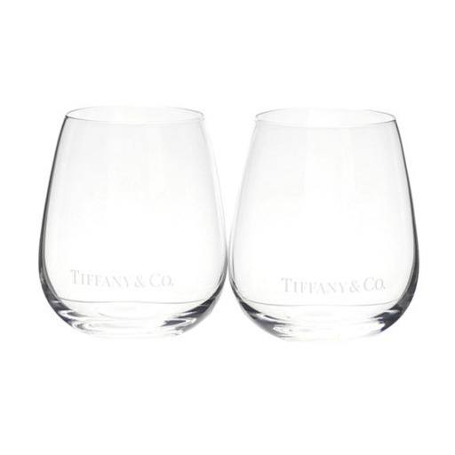ティファニーTiffany&Co.ペアクリスタルグラス未使用品