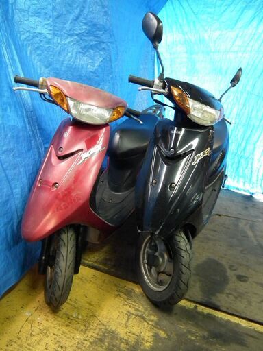 JOG(SA16J)2台セット（黒/赤）修理用