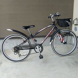子供用自転車（男の子、24インチ）の画像