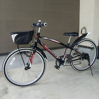 子供用自転車（男の子、24インチ）の画像