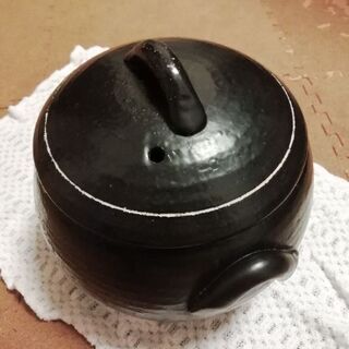※受渡予定※ご飯炊き土鍋/中古品