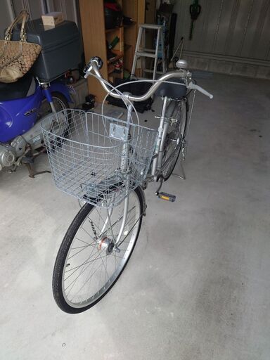 ほぼ未使用の26インチ自転車売ります