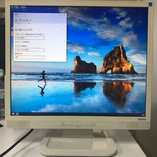 無料：No.6 イーヤマ ProLite E1902S-W1 19インチ液晶モニター（ホワイト）の画像
