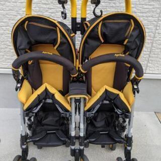 【商談中】アップリカ　双子用ベビーカーの画像