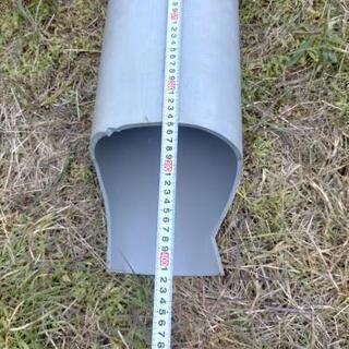 塩ビパイプvu200　380cm程度、15cmほど割れありの画像