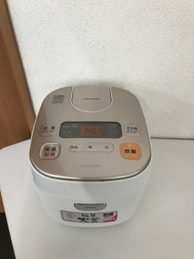 ❄️動作確認済み。ジャー炊飯器　KERC-MA50-W・2016年製❄️