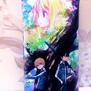 No,0057 新品　未使用品 ソードアートオンライン　SAO　 キリト　ユージオ　アリス　アスナ　ウォレット　長財布　アニメの画像