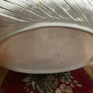 イタリア製　陶磁器　楕円形の画像