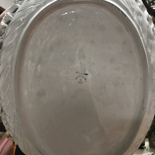 イタリア製　陶磁器　楕円形の画像