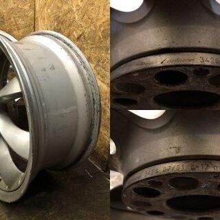 Lorinser ロリンザー 社外ホイール 19インチ 9.5J/8.5J5HPCD114.3+38 ロリンザー純正スペーサー装着 希少　(VHD158) クレジットカード QR決済可能の画像