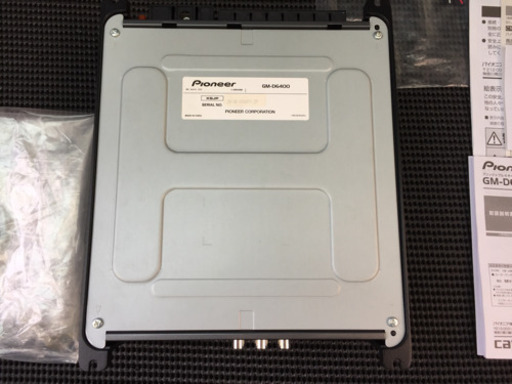 カロッツェリア アンプ GM-D6400 中古品