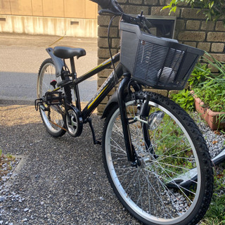 24インチの子ども用自転車の画像