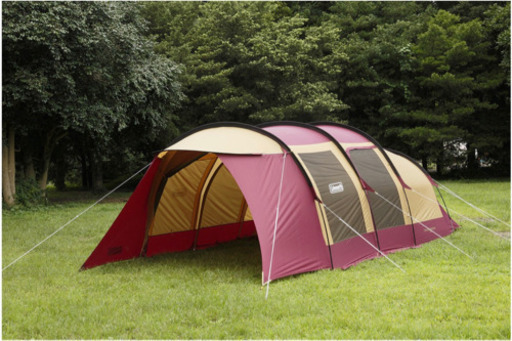 新品未使用　コールマン　ツールーム　テント　バーガンディ