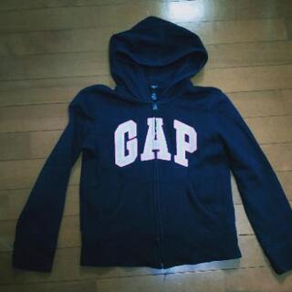 GAP kidsパーカー130(ロゴピンク)