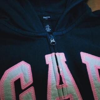 GAP kidsパーカー130(ロゴピンク)の画像