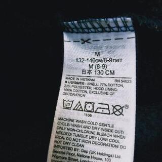 GAP kidsパーカー130(ロゴピンク)の画像