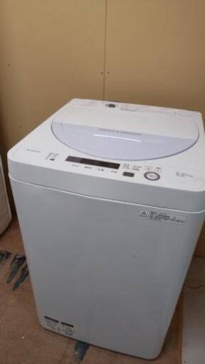 【京都市内配達無料！】★美品★2017年 SHARP 5.5kg電気洗濯機